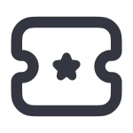 Ticket SVG Icon
